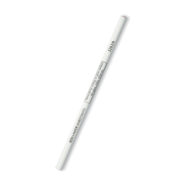Ceruzka na sklo biela