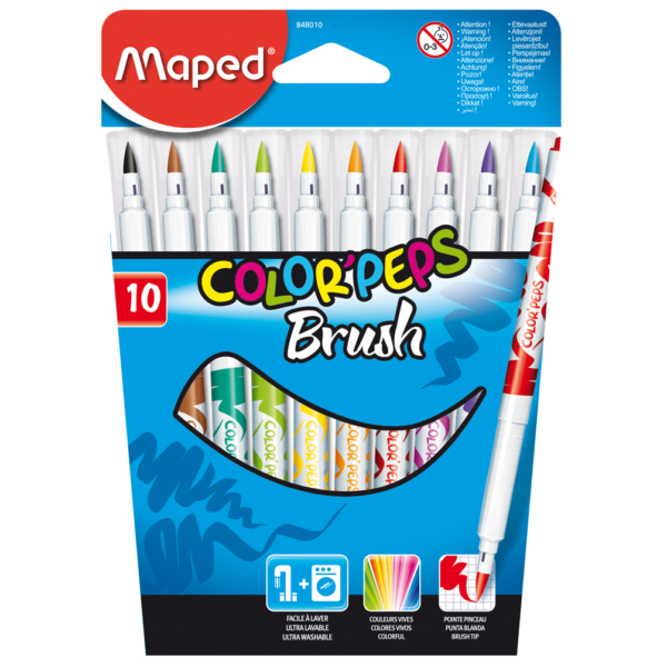 Fixky Maped Color Peps Brush 10ks