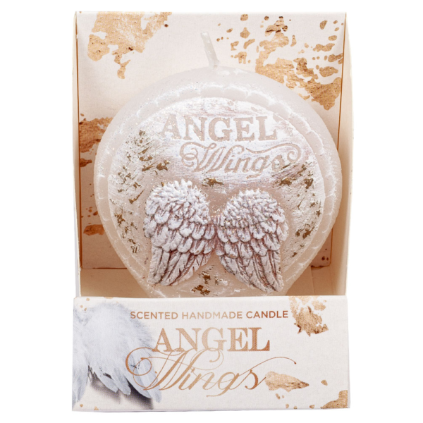Sviečka disk 100g Angel Wings