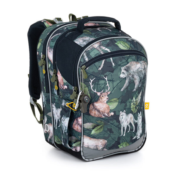 Školská taška s lesnými zvieratami Topgal COCO 22056