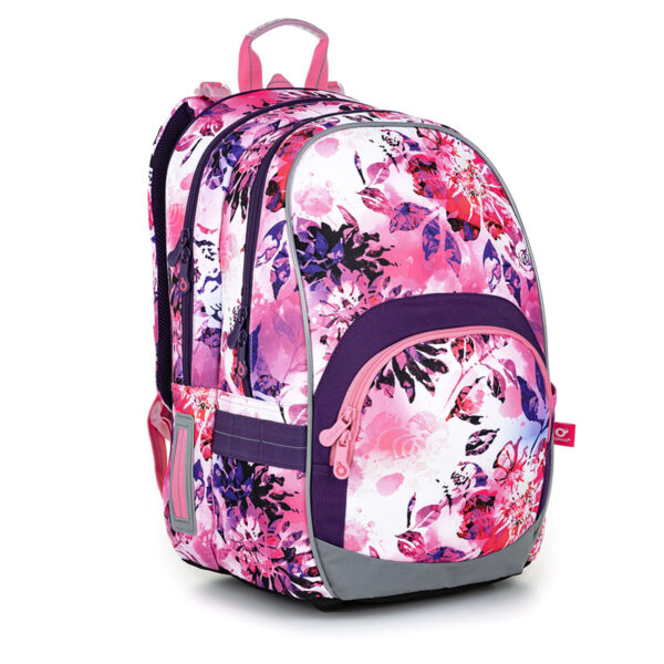 Kvetinová školská taška Topgal KIMI 22011