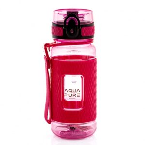 ASTRA - Zdravá fľaša AQUA PURE 400 ml - neon pink