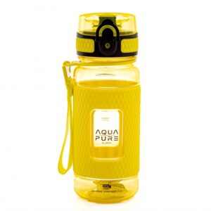 ASTRA - Zdravá fľaša AQUA PURE 400 ml - neon yellow