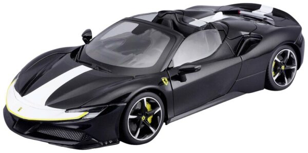 BBURAGO - 1:18 Ferrari Signature Series SF90 Spider Assetto Fiorano Black