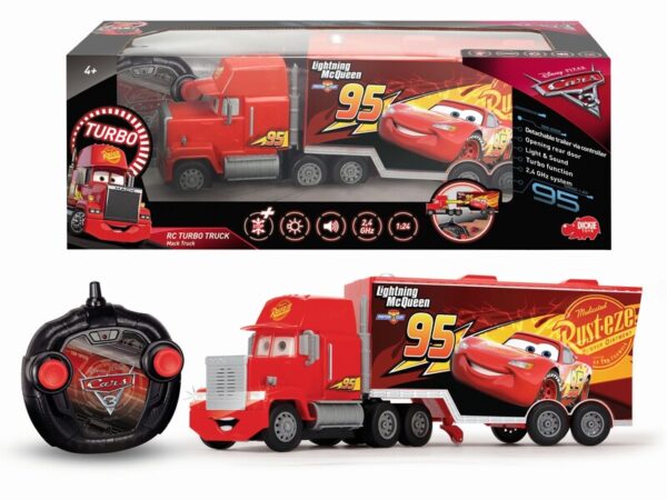 DICKIE - RC Cars 3 Turbo Mack Truck 46 cm