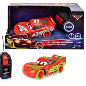 DICKIE - RC Cars Blesk McQueen single drive glow racers 1:32