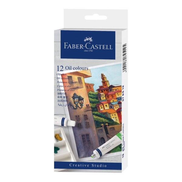 FABER CASTELL - Olejové farby v tube 9 ml