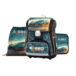 Oxybag Školský set 3-dielny PREMIUM COOL auto