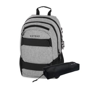 Oxybag Študentský batoh OXY Sport Grey Melange