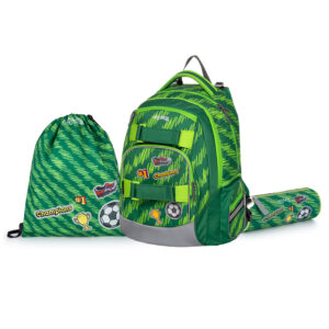 Oxybag Školský set 3-dielny  OXY Style Mini football green