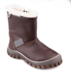 Detské zimné čižmičky z prírodnej kože