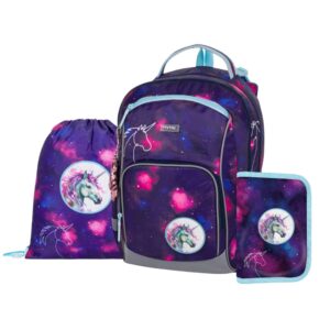 Oxybag Školský set 3-dielny OXY GO Unicorn fialový