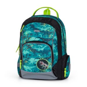 Oxybag Školský batoh OXY GO Dino zelený