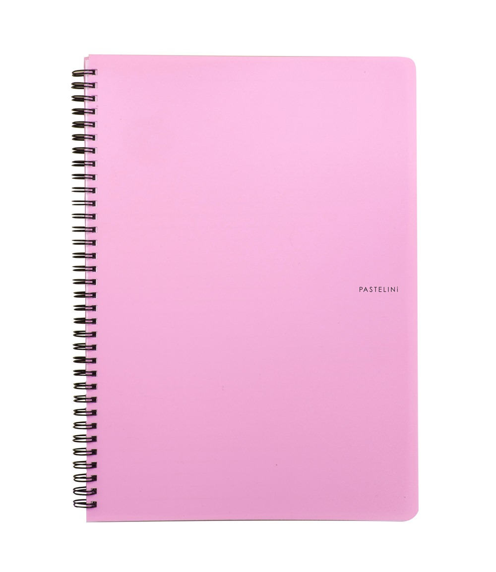 Oxybag Twin wire blok A4 PP PASTELINi ružová