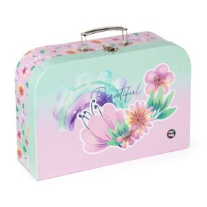 Oxybag Kufrík lamino 34 cm Flowers