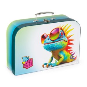 Oxybag Kufrík lamino 34 cm Chameleón
