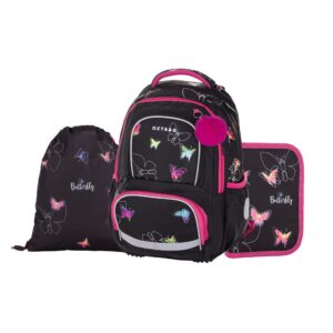 Oxybag Školský set 3-dielny OXY NEXT Butterfly