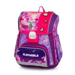 Oxybag Školská taška PREMIUM Playworld Girl