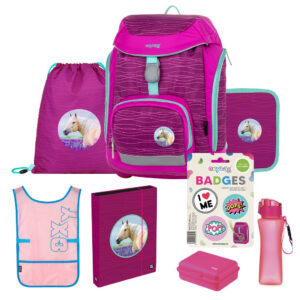 Oxybag Školský set 8-dielny OXY Sherpy Pink