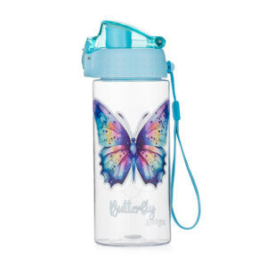 Oxybag Fľaša OXY CLiCK 500 ml Motýl modrý